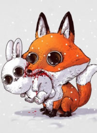 超级可爱的一组小动物纹身手稿图片