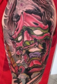 9张炫彩色新传统newschool般若纹身图案