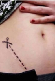 遮盖疤痕的创意纹身设计图案