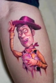 粉红色主题的一组纹身作品9张