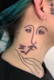 18张简约的小简笔画纹身图案