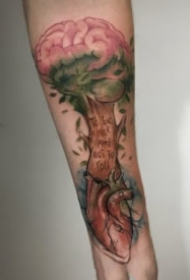 18组漂亮的水墨风格纹身作品欣赏