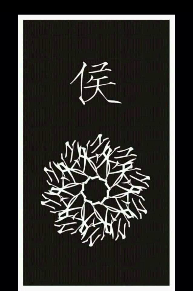 32组姓氏汉字的刺青花纹身手稿图案