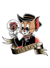 39组school风格的纹身彩图手稿图片