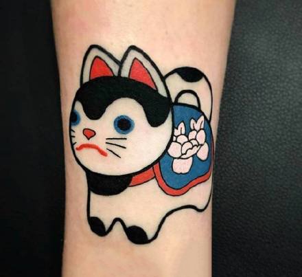 17组日本风格的日式传统小图纹身图片