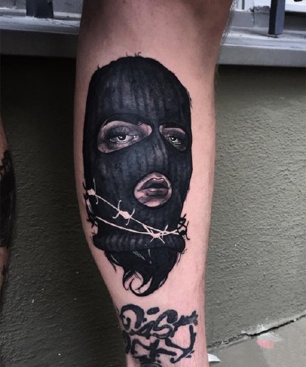 19组德国暗黑Blackwork的纹身作品