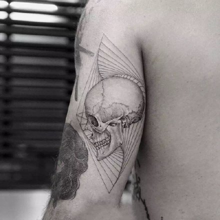 一组单针微雕系列的纹身图片欣赏