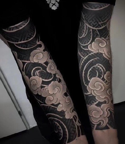 9张男性帅气的大花臂纹身作品