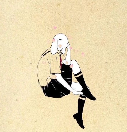 18组兔子艺伎结合的创意纹身手稿图