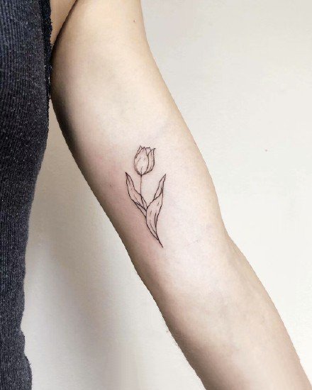 适合小臂的超简约可爱小纹身图18张