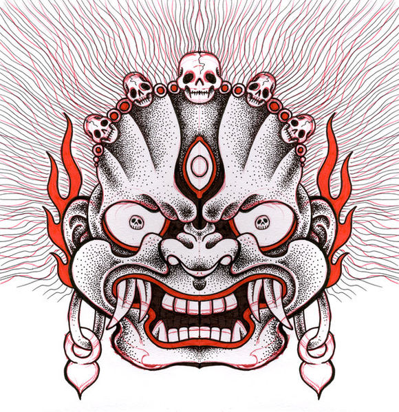 50组超好看的创意点刺纹身手稿图案