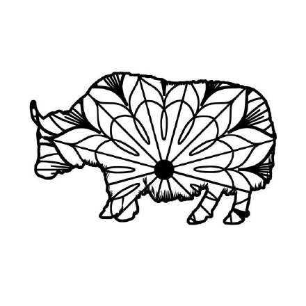 18组创意的图像和线条结合的纹身手稿