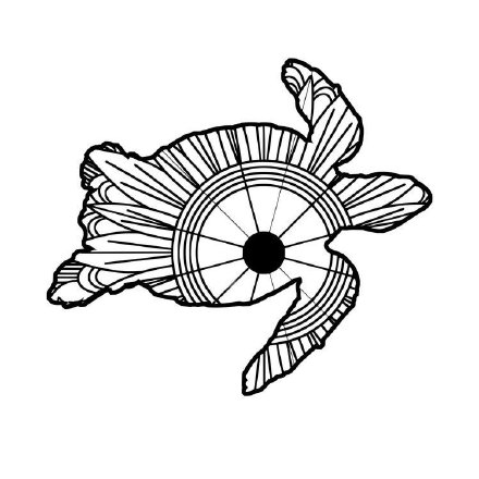 18组创意的图像和线条结合的纹身手稿