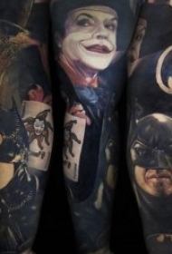 纹身电影图   精致而又写实的电影人物纹身图案