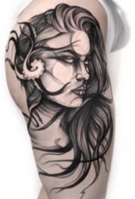 25组帅气的欧美暗黑纹身作品图案