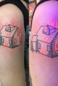 9张荧光纹身的效果图片欣赏