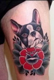 纹身school风格  元素多样化的school风格纹身图案