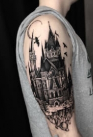 9组漂亮的黑灰小手臂纹身作品欣赏