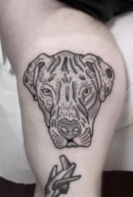 欧美创意黑灰小图纹身作品18组