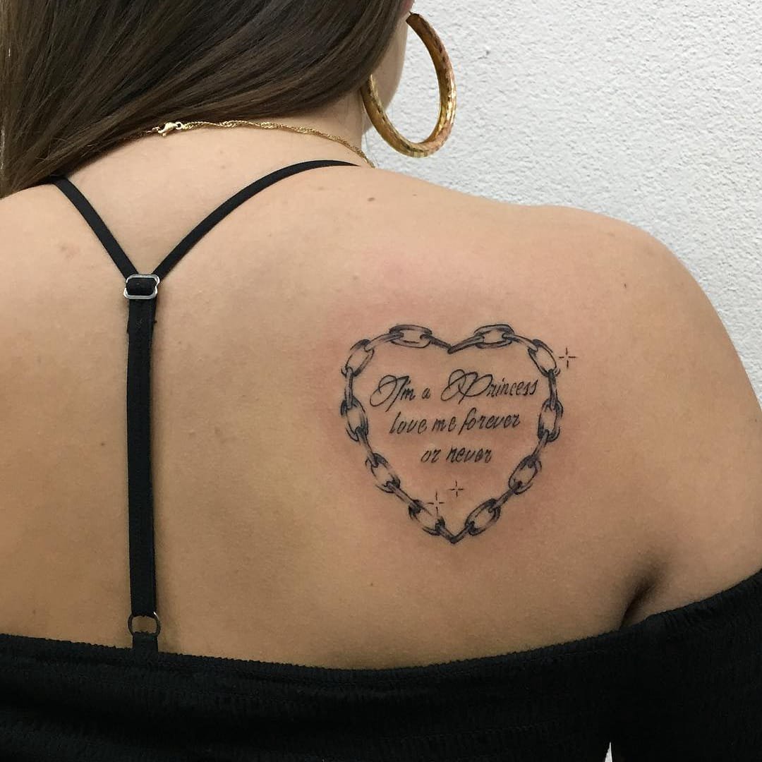 有意义的英文纹身  10组极具意义的黑色英文纹身图案