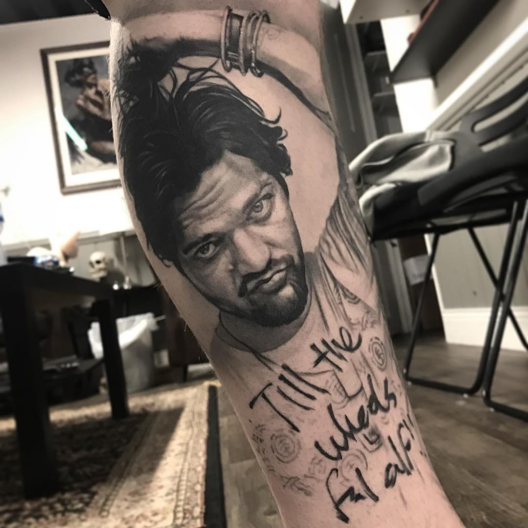 纹身人物图片   多款形式多样的电视人物纹身图案