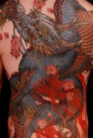 纹身龙图案 多款传统炫丽多彩形态各异的龙纹身图案
