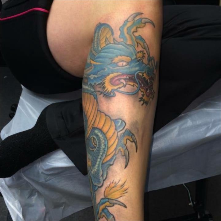 中国风纹身图案 10款人物及动物的中国风纹身图案