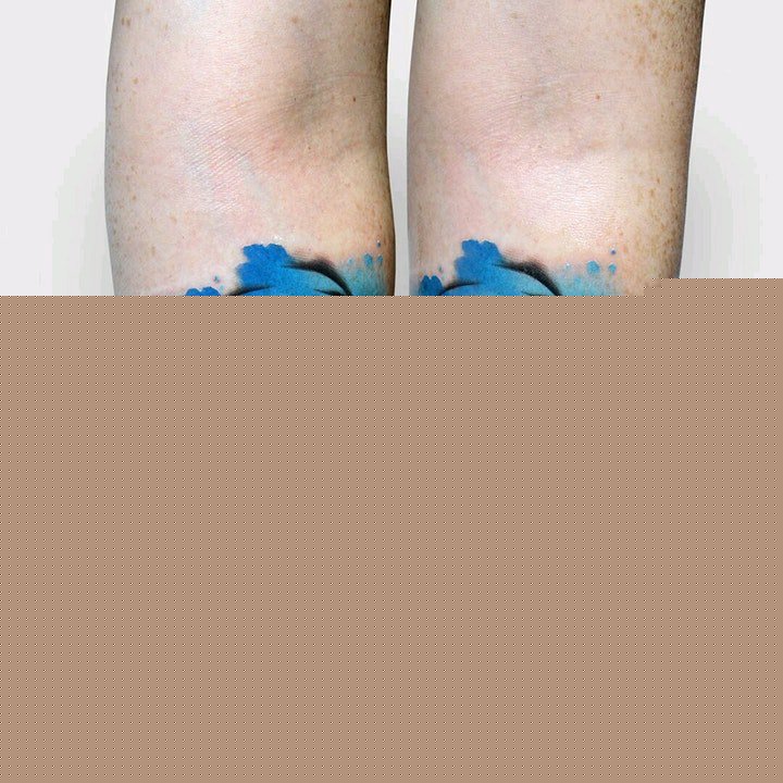 彩色泼墨纹身 10款彩色泼墨纹身动物及人物图案