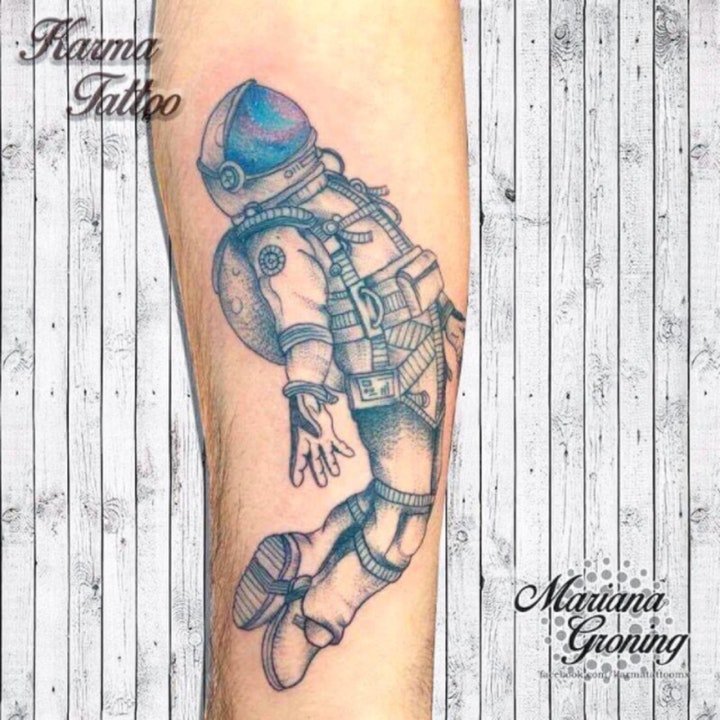 个性花臂纹身 10组纹身动物人物的个性花臂纹身图片