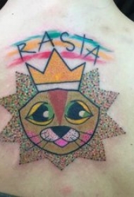 可爱小卡通纹身图案  多款创意而又可爱的小卡纹身图案