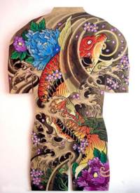 30组日式全胛纹身手稿素材欣赏