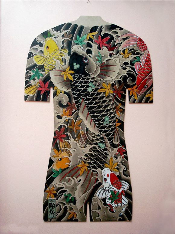 30组日式全胛纹身手稿素材欣赏