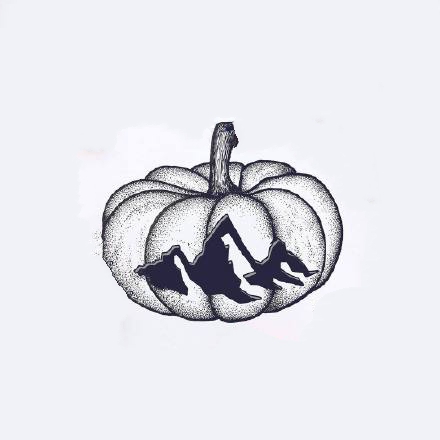 36组几何点刺山水风景等纹身手稿图片