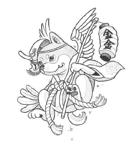 30组日式特别的和风纹身手稿图片欣赏