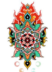 36组日式school风格的的彩色传统手稿图片