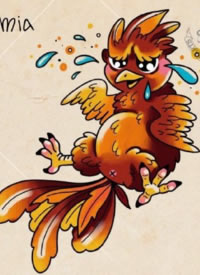 27组school风格的彩色纹身图片手稿欣赏