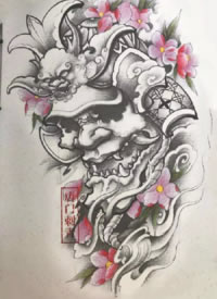 9张大师的传统纹身手稿图片欣赏