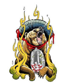 很好看的一组school动物创意纹身手稿图片