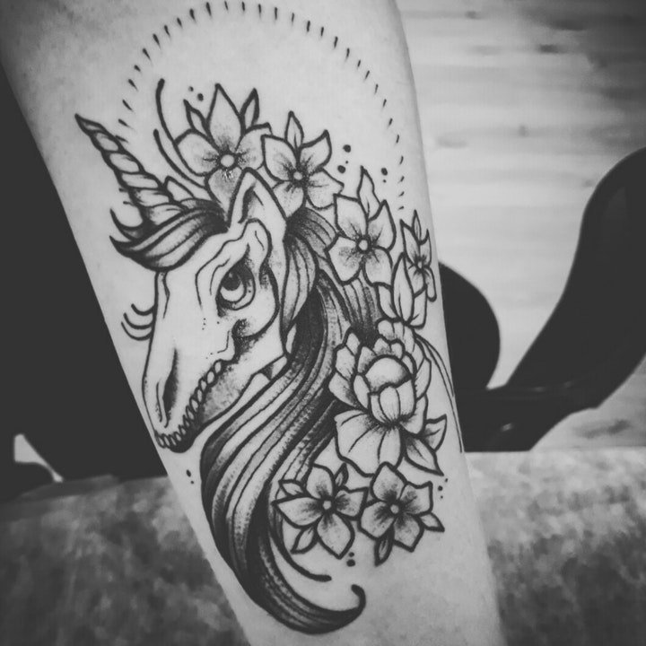 黑灰纹身图案 时尚且有个性的黑灰纹身图案