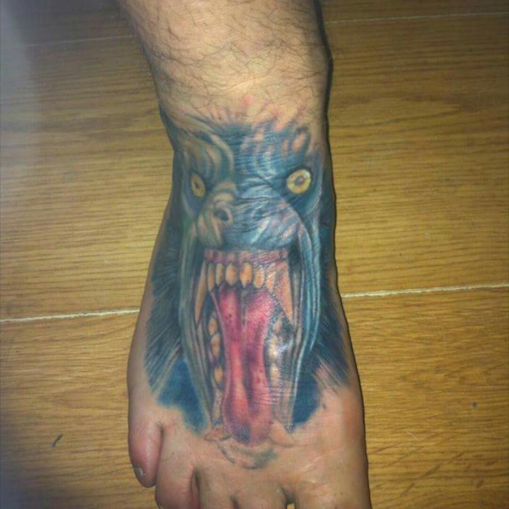 腿脚部纹身图案 10组腿脚部的纹身图案欣赏