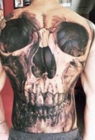 满背纹身图案 多款不同图案不同风格的满背纹身图案