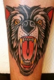 传统school纹身图案 十分精美的彩色oldschool纹身图案