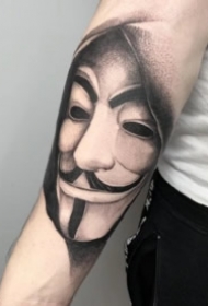 V字仇杀队主题的几张纹身作品和素材