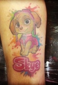 卡通可爱纹身图案 十分漂亮小清新的卡通可爱纹身图案
