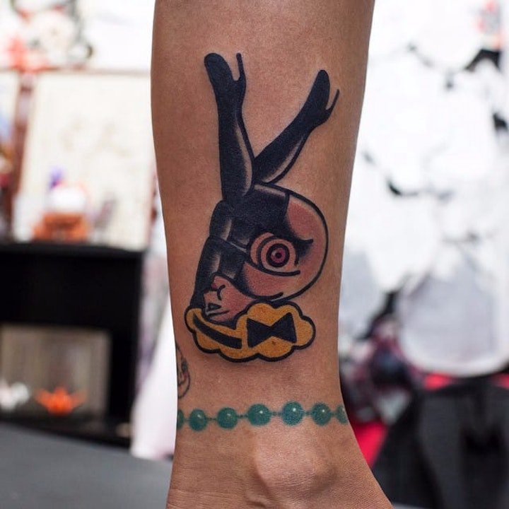 可爱卡通纹身图案10组动画可爱的小卡通纹身图案