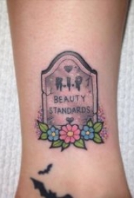 墓碑纹身图   9张纪念意味十足的墓碑纹身图案缩略频道推荐图