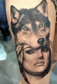 纹身图人物图片  多款形象而又生动的人物纹身图案