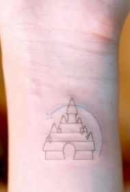 很低调的不显眼小纹身作品欣赏