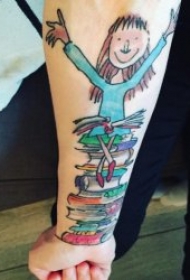 文艺纹身图案 多款小清新纹身风格的文艺纹身图案