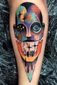 彩色创意纹身图案  9款令人惊叹的彩色创意纹身图案
